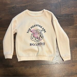 THE HEAVENS ARE ROARING crewneck